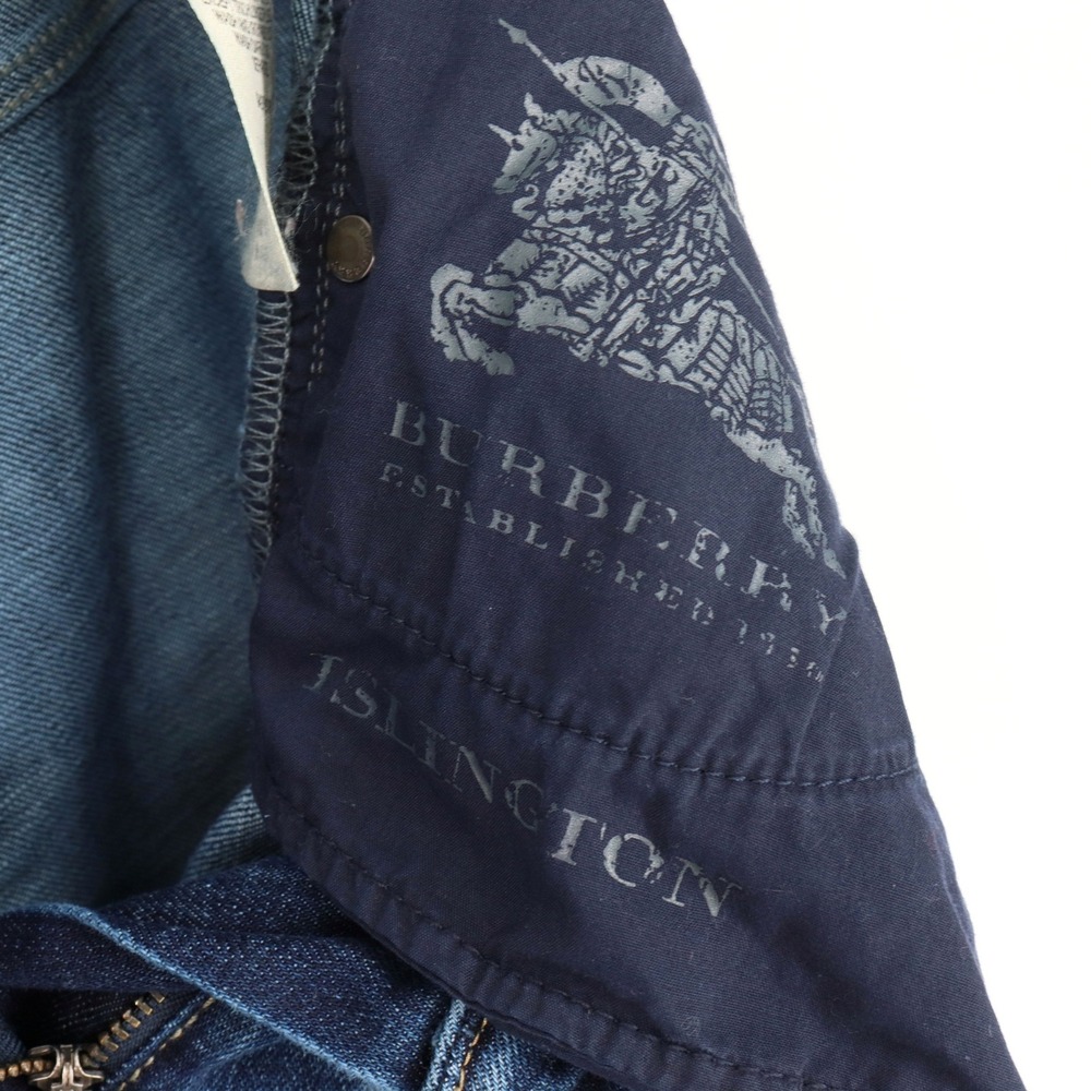 Burberry Brit Islington Boot Leg Jeans Womens Size 28 Dark Wash Blue Denim - Picture 8 of 11
